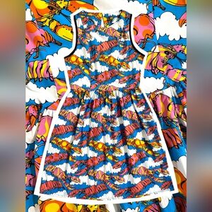 Nooworks June Dress in Lobster Dream - Size XL